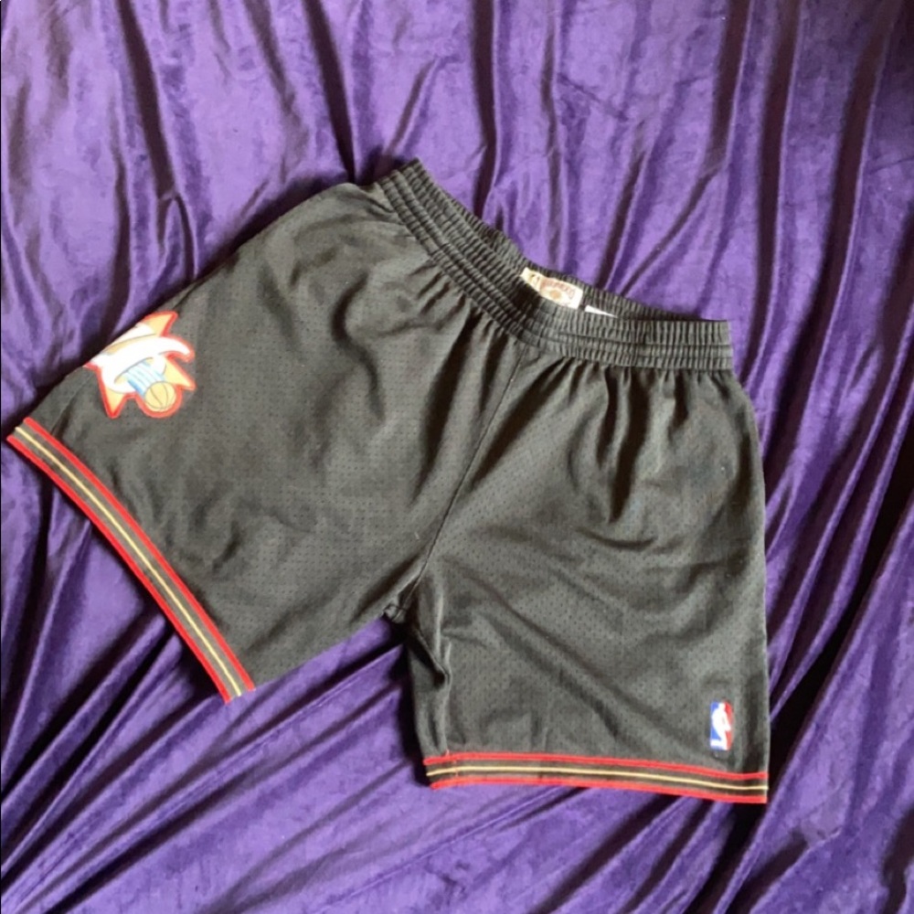 Vintage Philadelphia 76ers Shorts